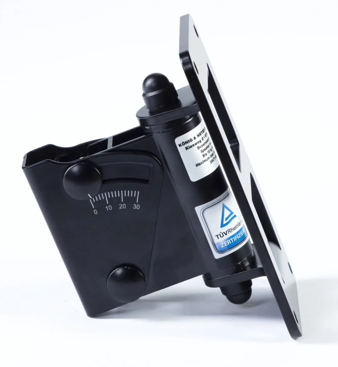 König & Meyer 24471 Boxenwandhouder - 15kg - Zwart