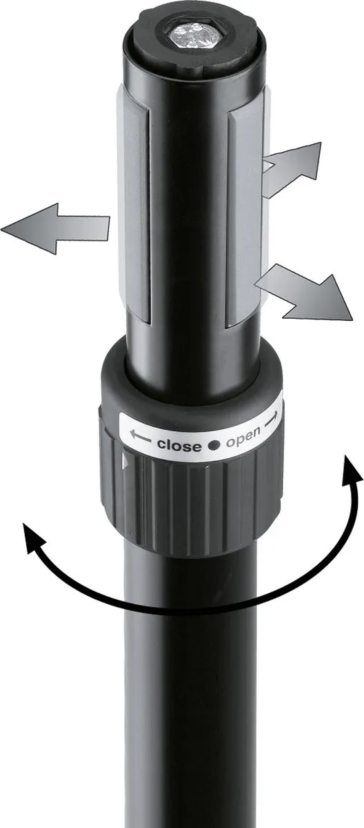 König & Meyer 21340 Tussenbuis met Ring Lock - M20