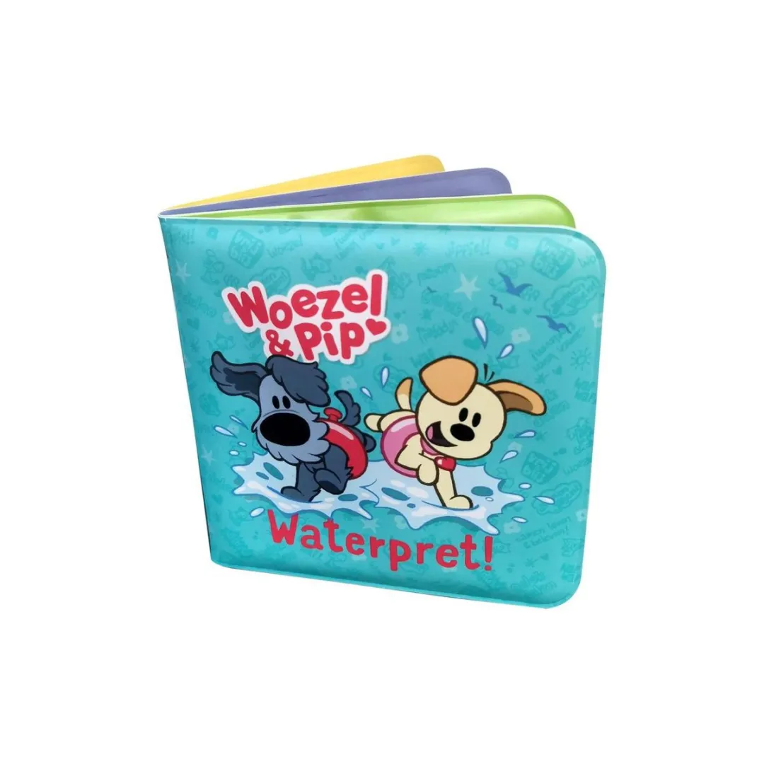 Rubo Toys Woezel en Pip Badboekje - Blauw
