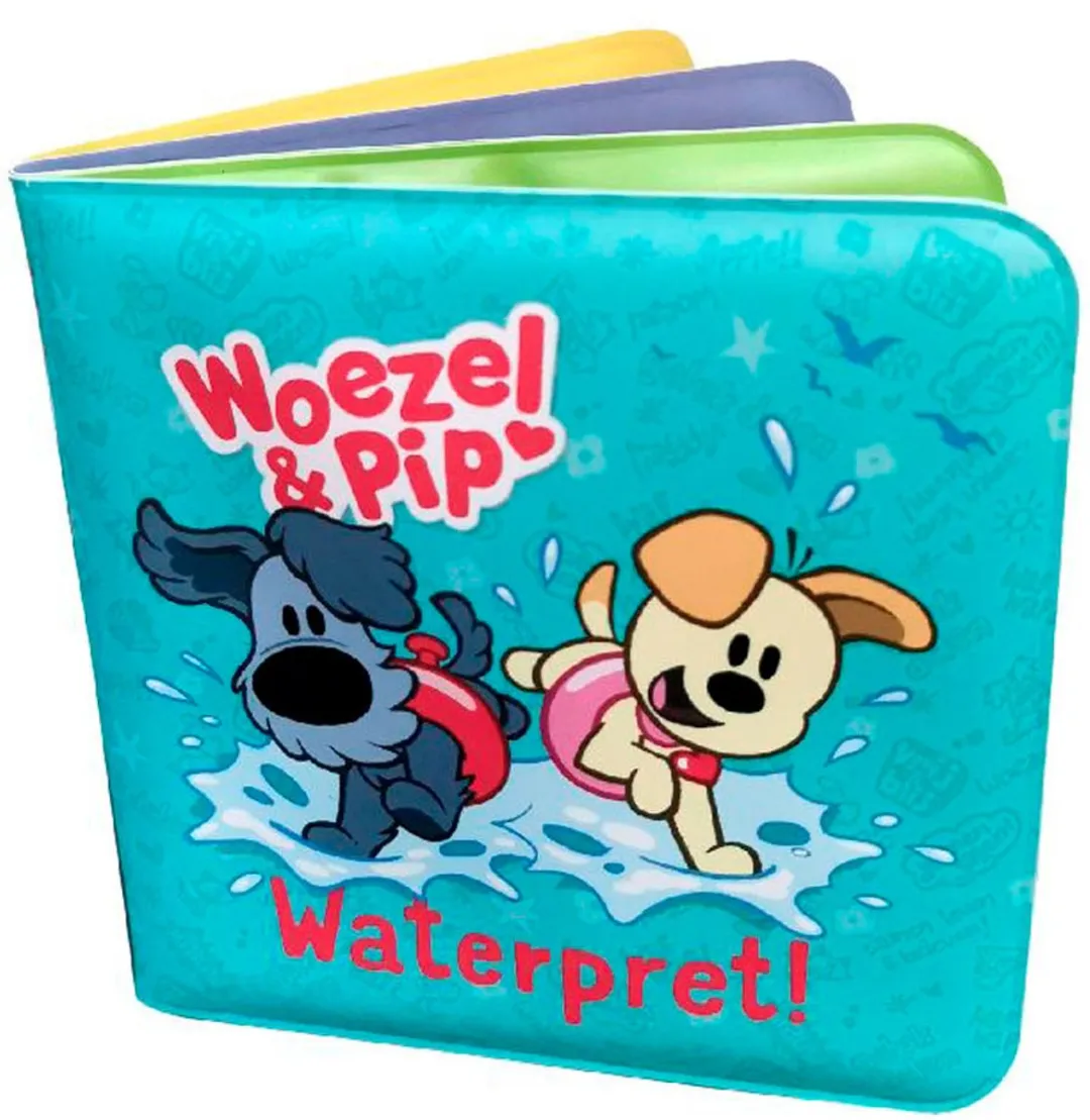 Rubo Toys Woezel en Pip Badboekje - Blauw