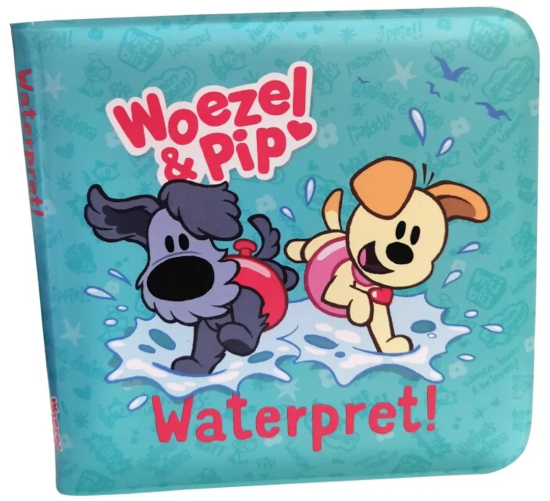 Rubo Toys Woezel en Pip Badboekje - Blauw
