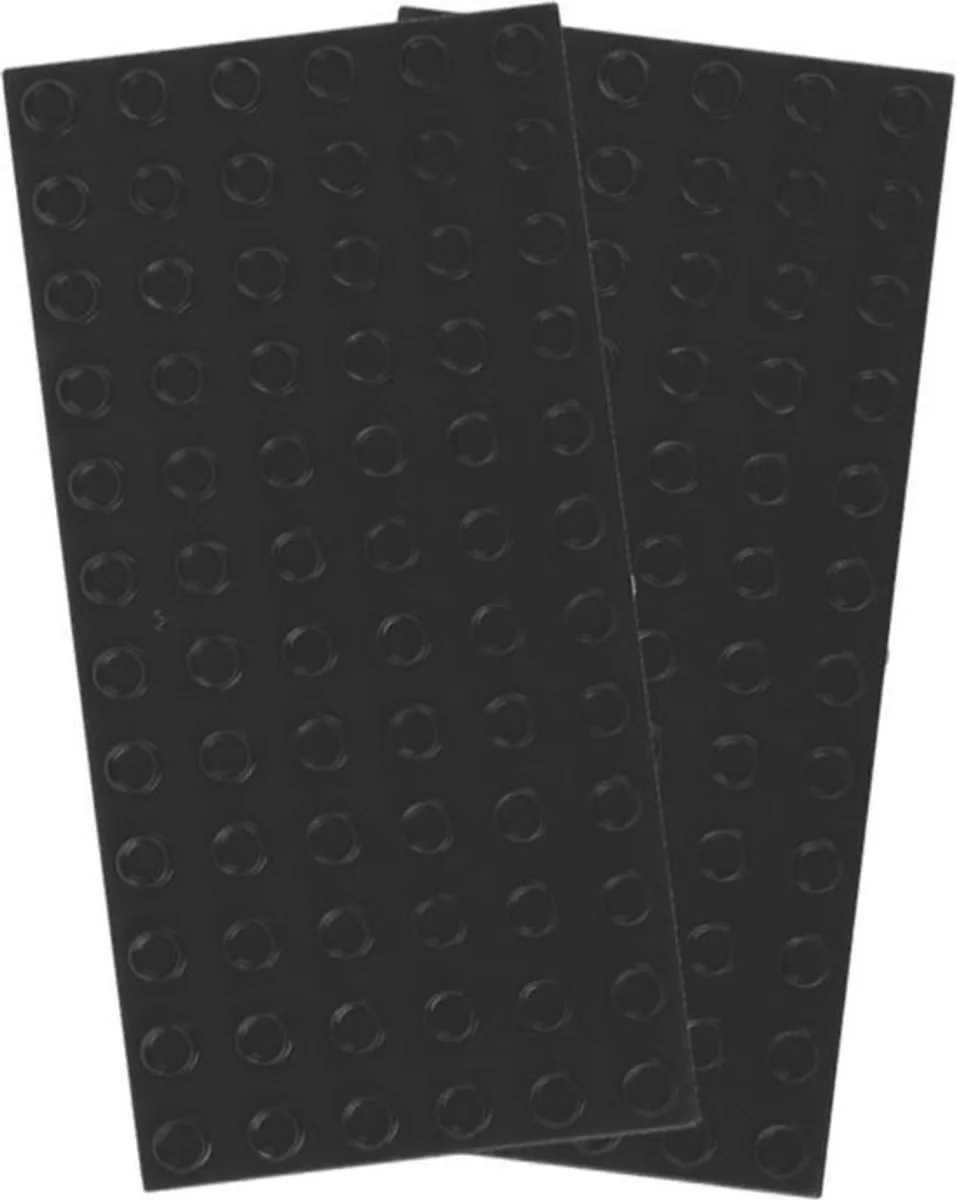 Bouwplaat 6x12 Noppen – Zwart – Basisplaat – Geschikt voor Grote Bouwstenen – Brian’s Toys