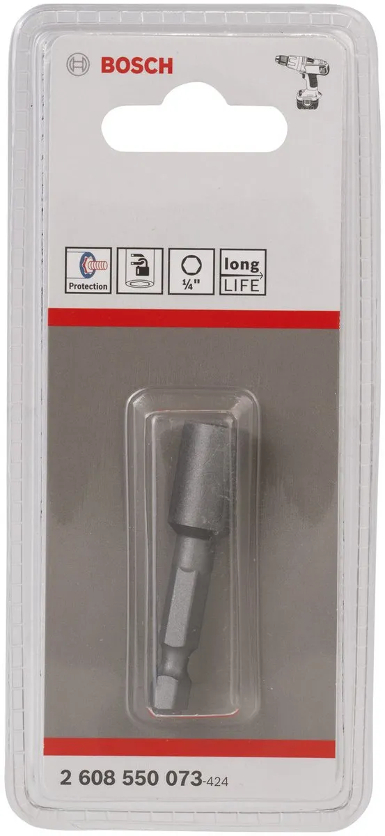 Bosch DOP 1/4" Dopsleutel - 6.35 cm