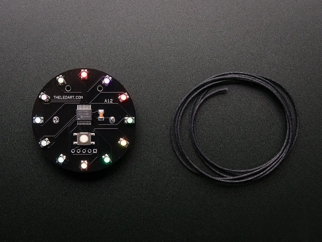 Adafruit A12 RGB LED Wearable - Meerkleurig