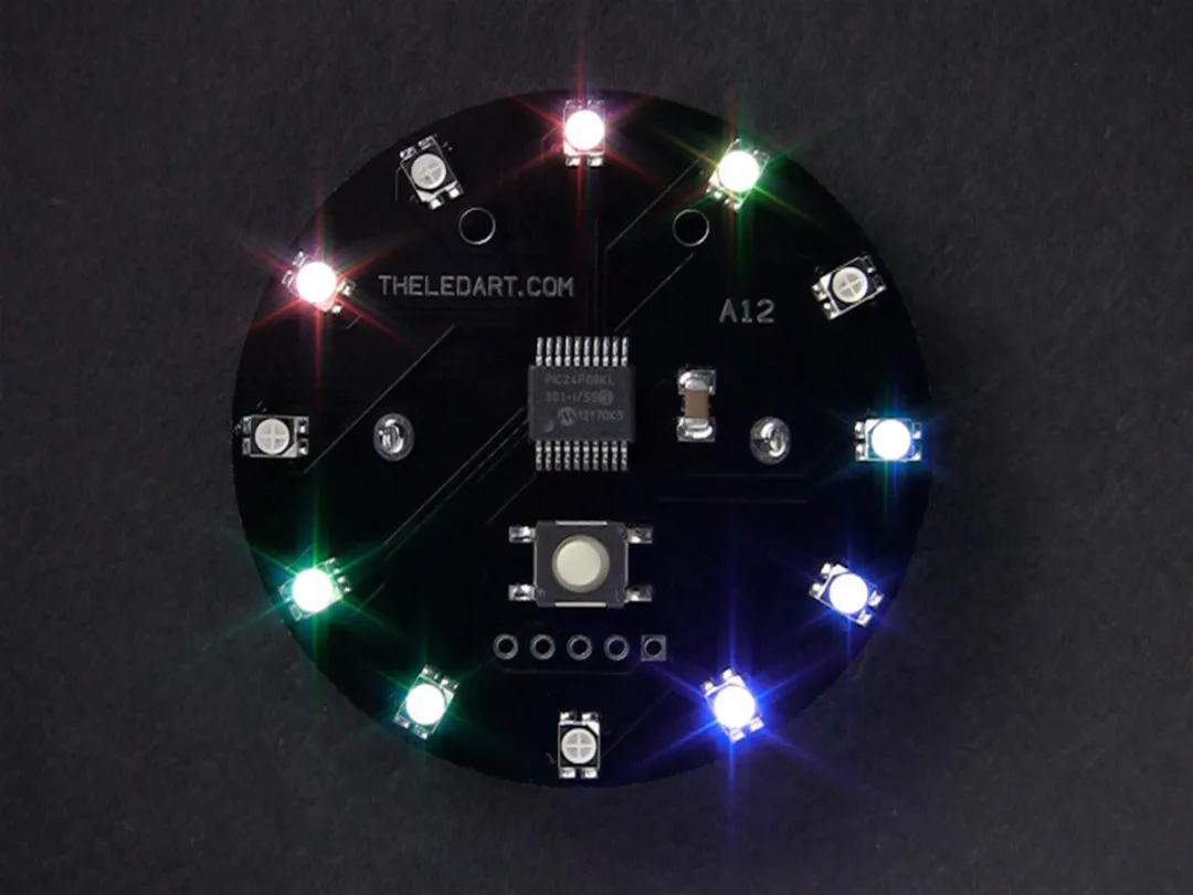 Adafruit A12 RGB LED Wearable - Meerkleurig