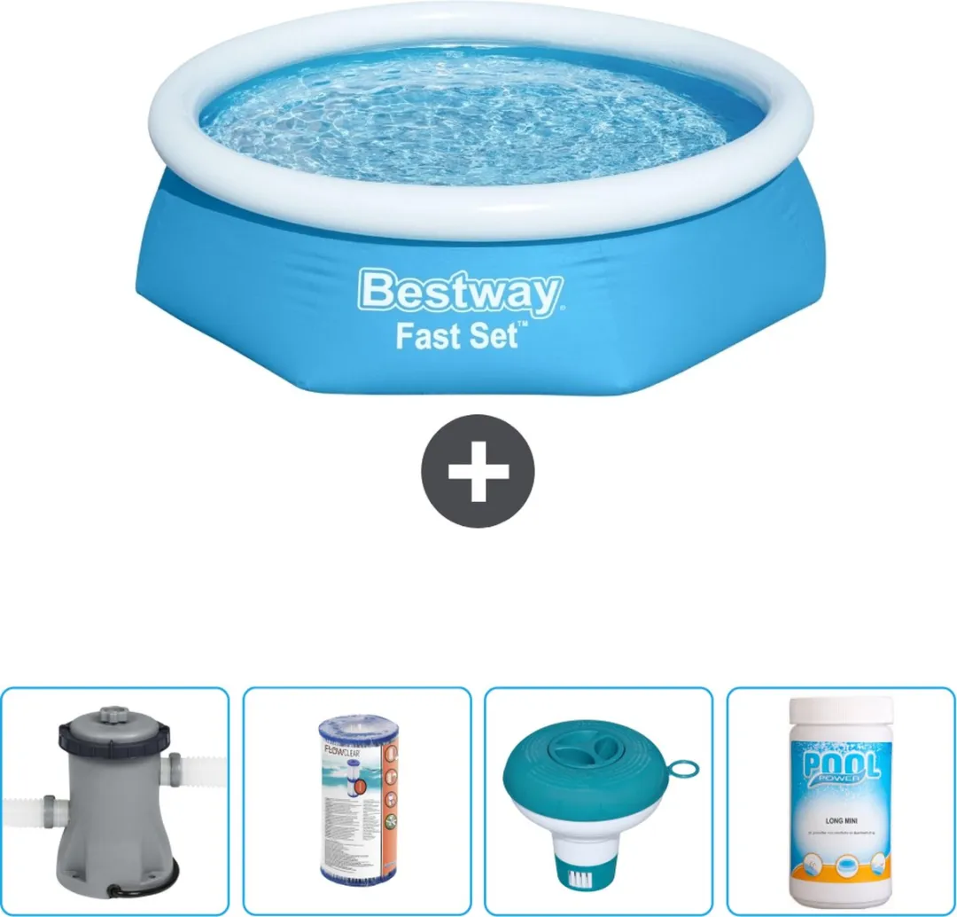 Bestway Fast Set Rond Zwembad 244x61cm