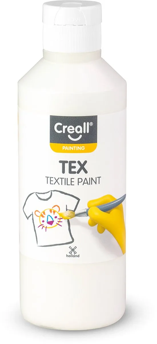 Creall Tex Textielverf Wit 250ml