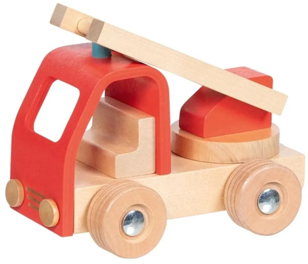 Goki Brandweerauto Houten Speelgoed GK55839