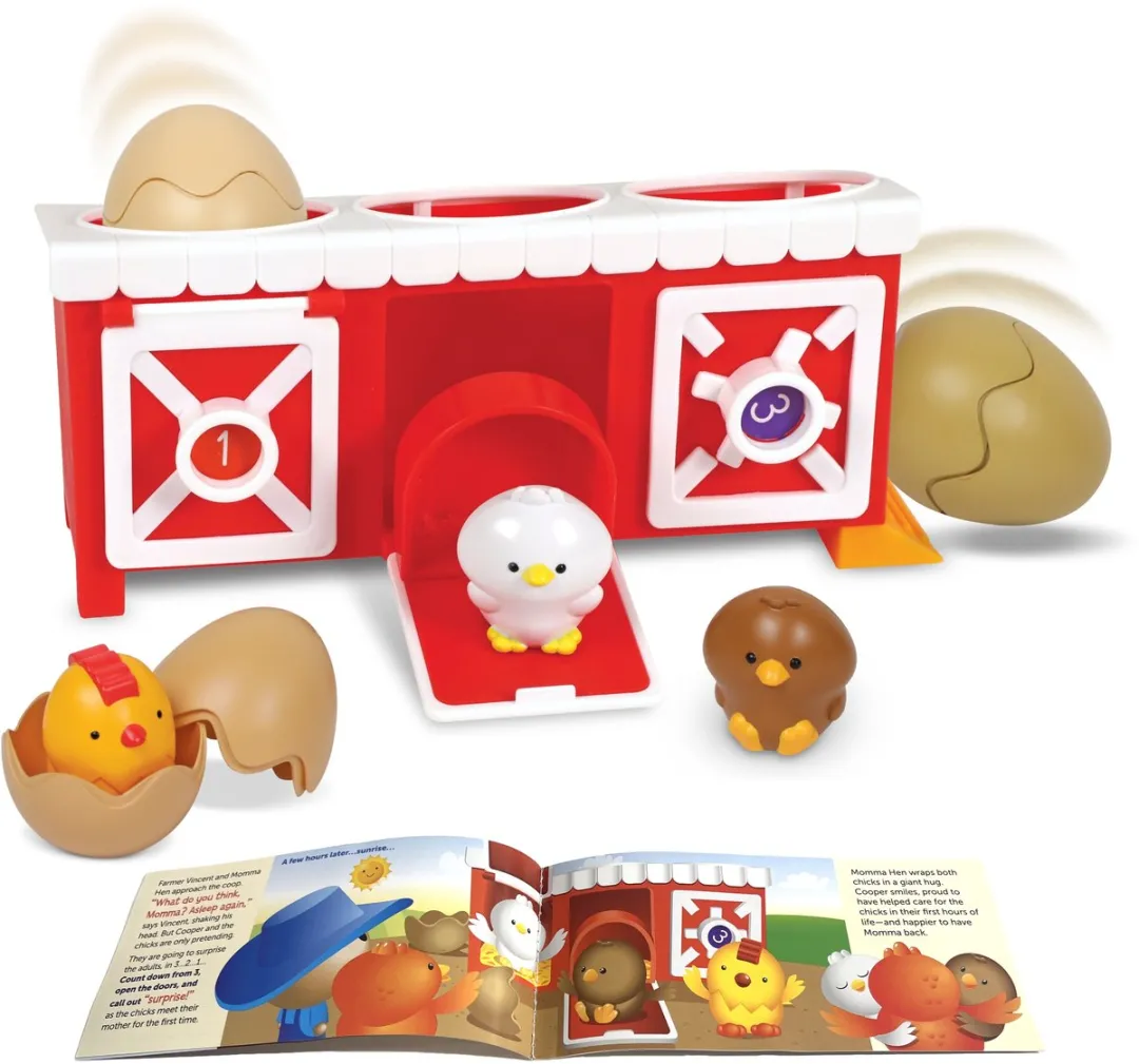 Learning Resources Peeksville Hide & Cheep Kippenhok