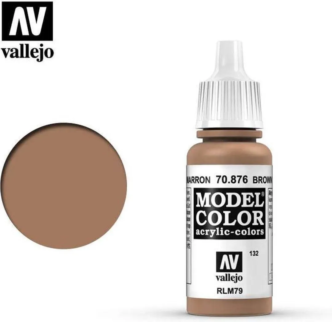 Vallejo Model Color Brown Sand Acrylverf 17ml
