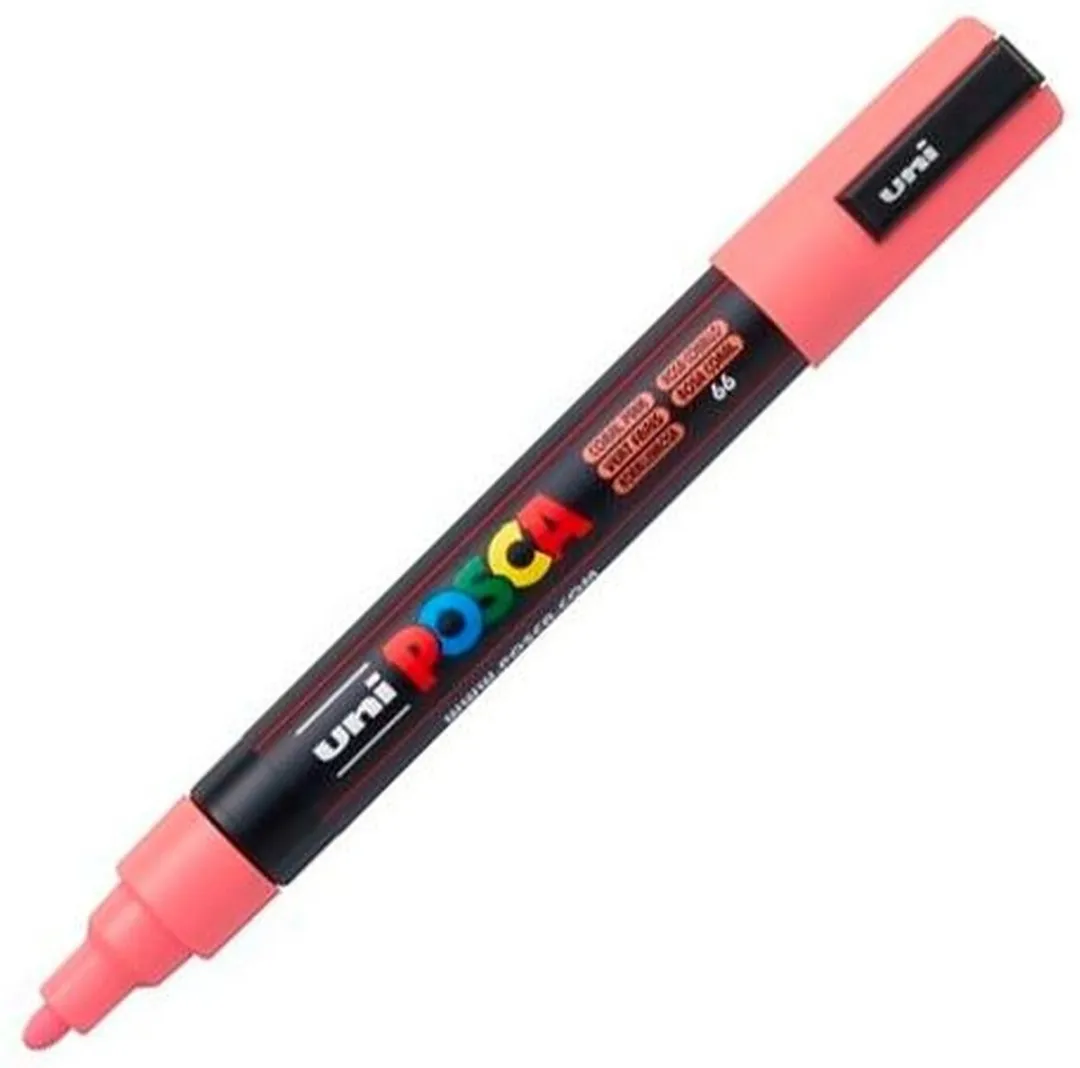 Posca PC-5M Markeerstift - Roze - 6 Stuks