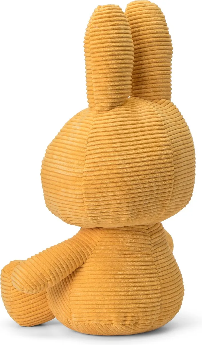 International Bon Ton Toys Nijntje Corduroy Knuffel - 50cm - Geel