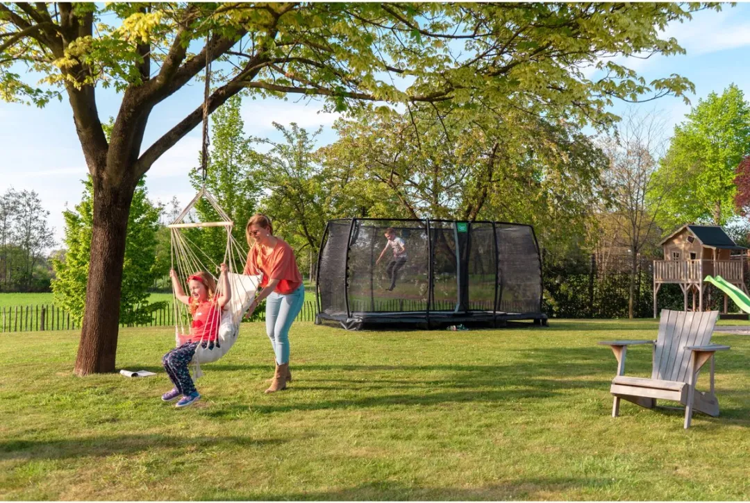 EXIT Allure Classic Trampoline 366cm - Groen