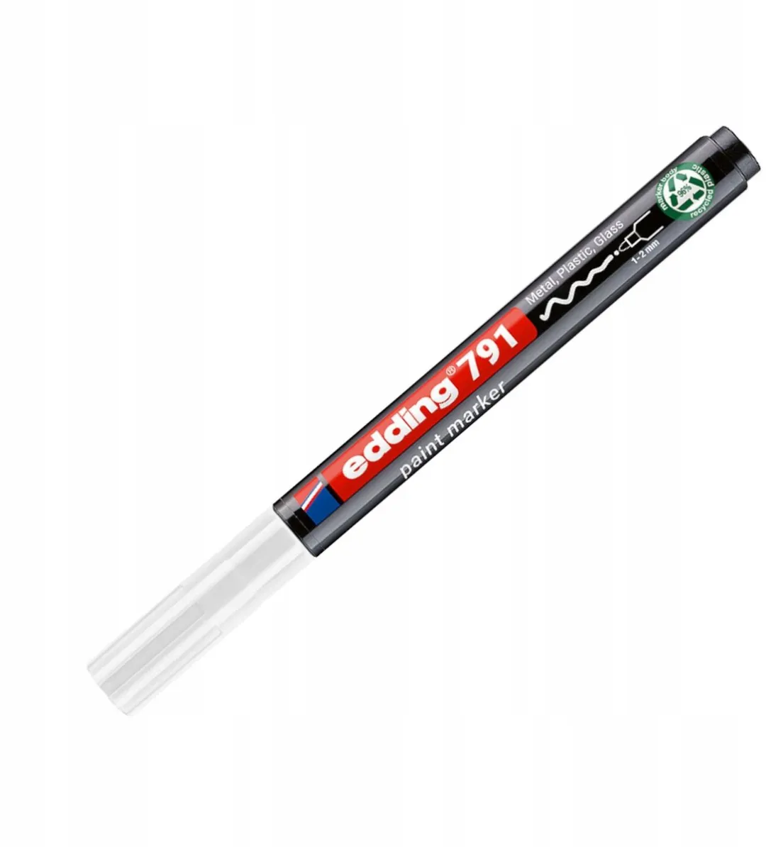 edding 791 Oliegebaseerde Marker Wit