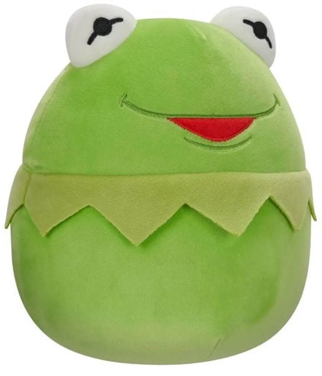 Squishmallows Muppets Kermit Pluche Knuffel 25cm - Groen