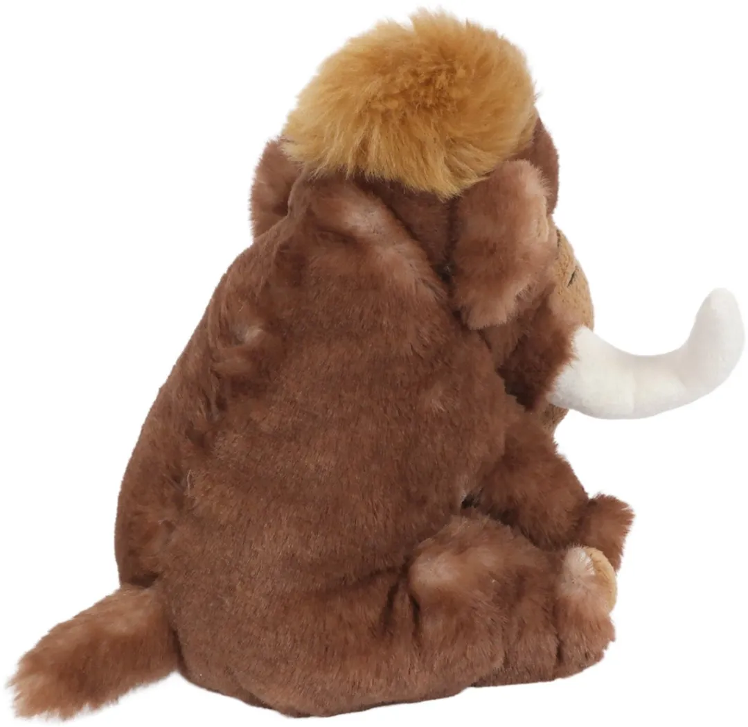 PIA Soft Toys Pluche Mammoet - 19cm - Bruin