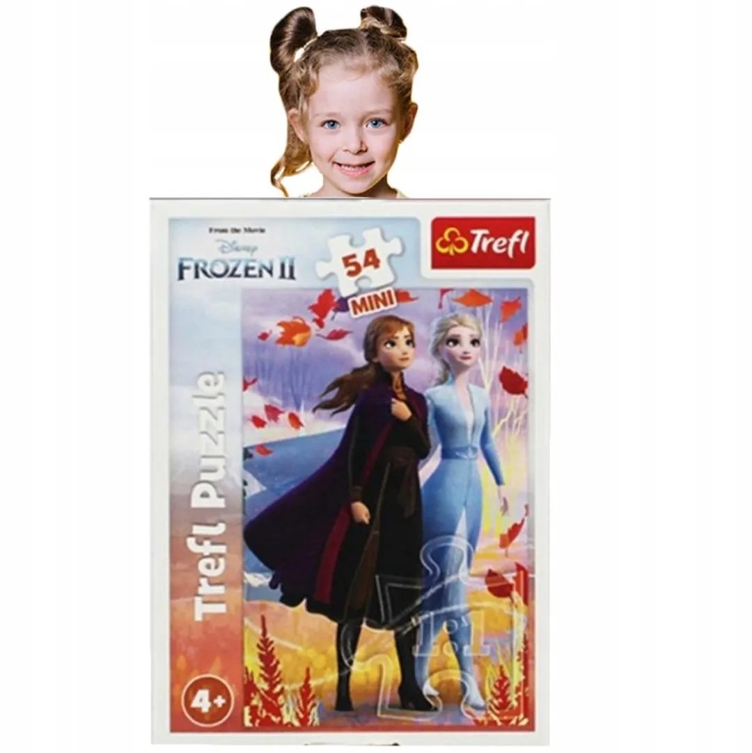 Trefl Frozen II Mini Puzzel 54 Stukjes - Multi