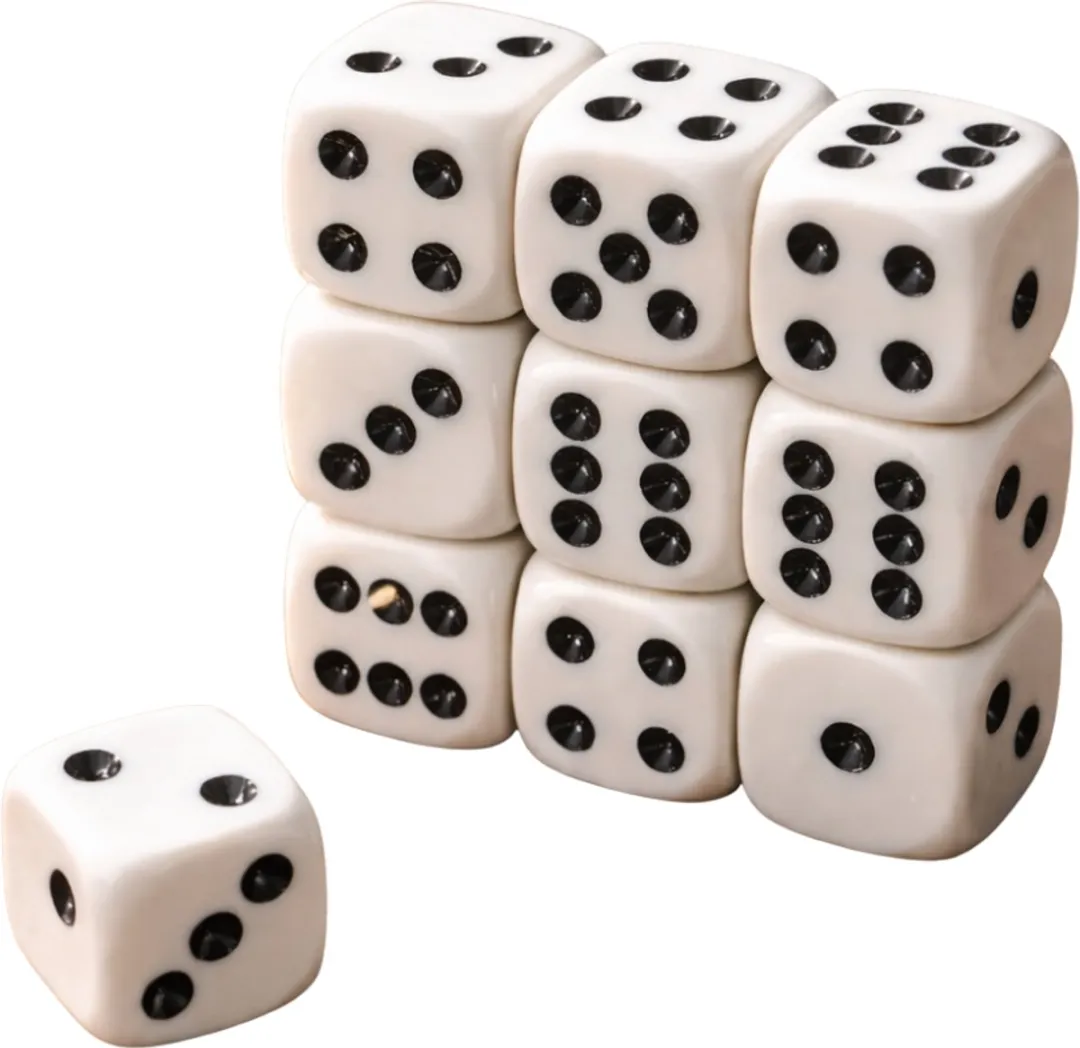 Eddy Toys Dobbelstenen 10 Stuks