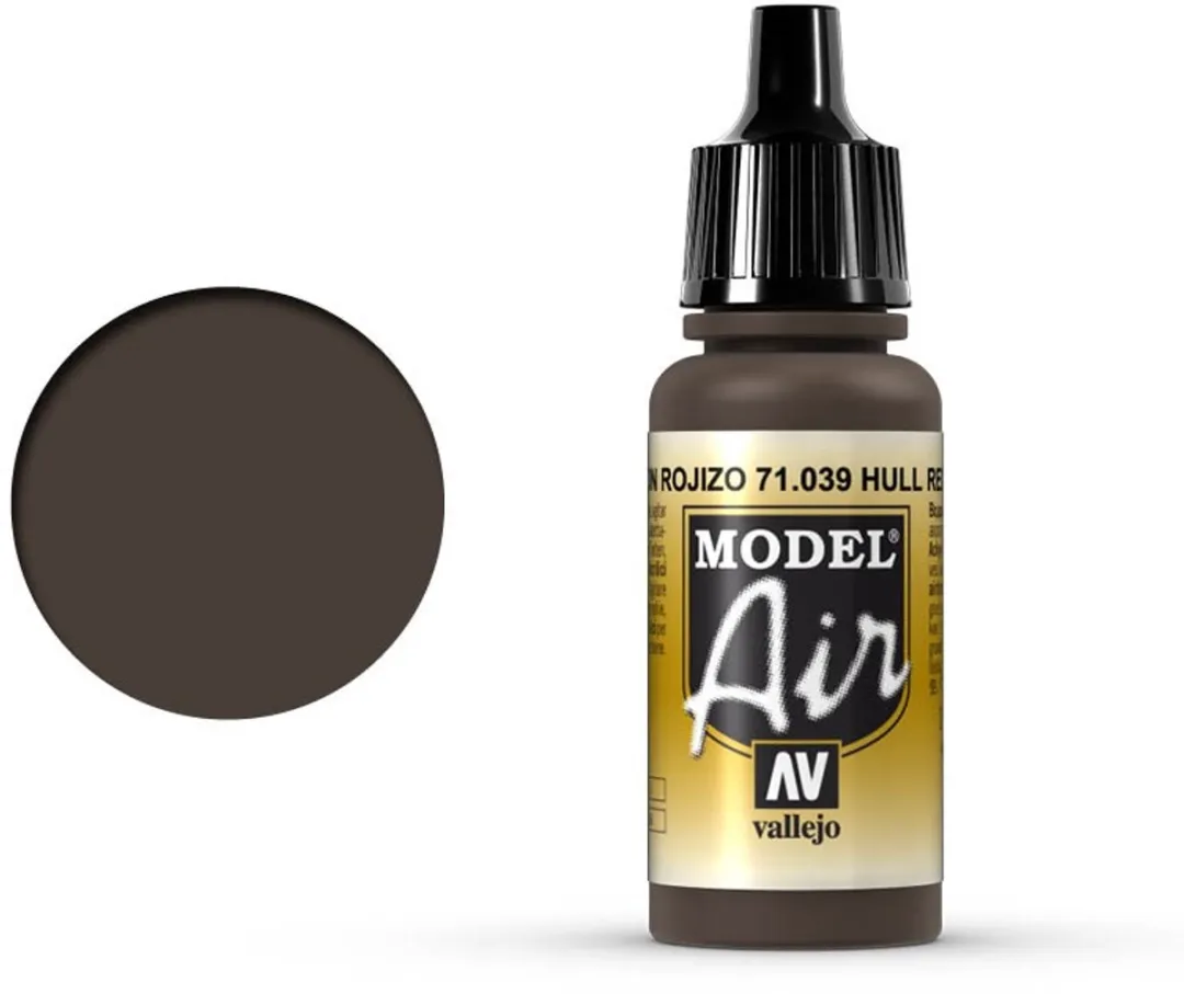 Vallejo Model Air Hull Red Acrylverf 17ml