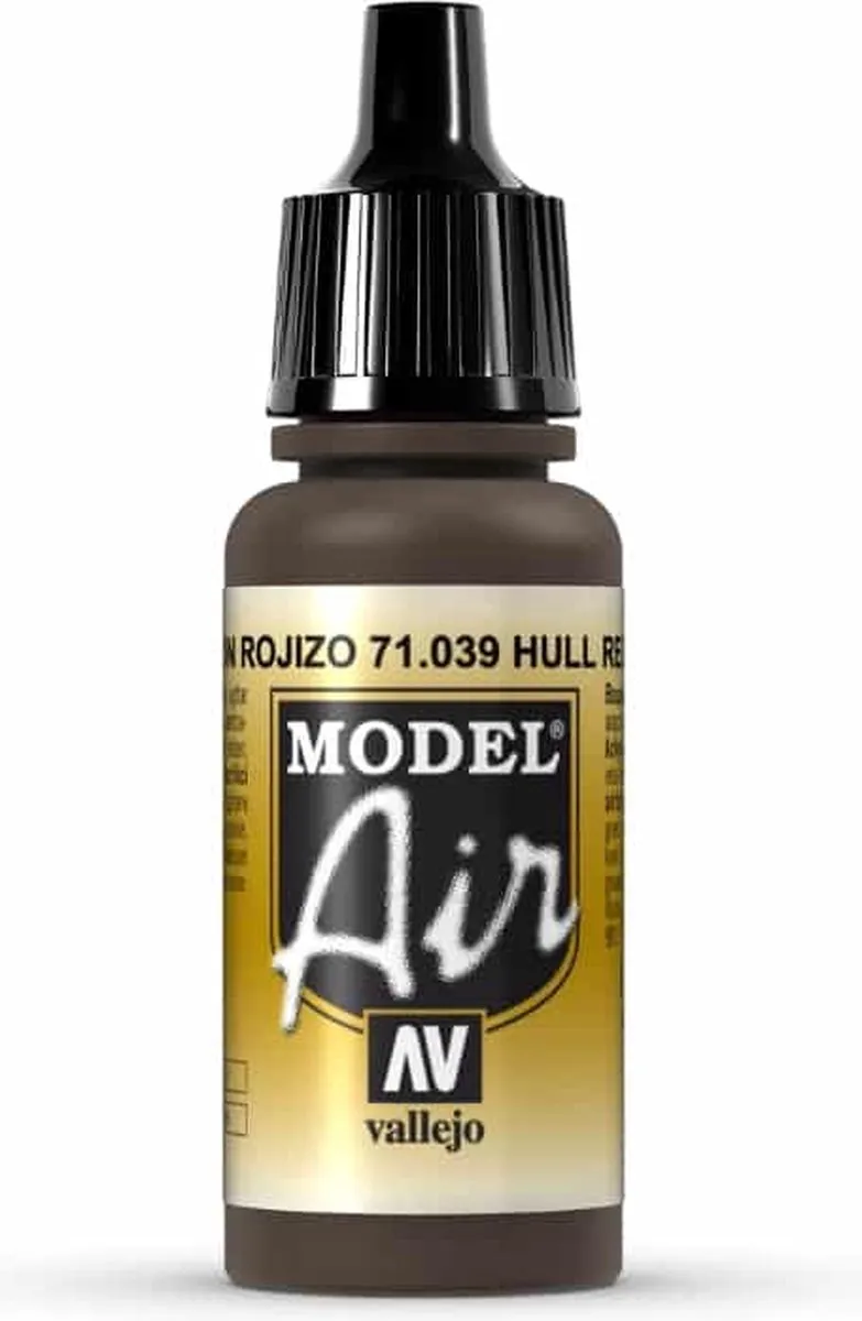 Vallejo Model Air Hull Red Acrylverf 17ml