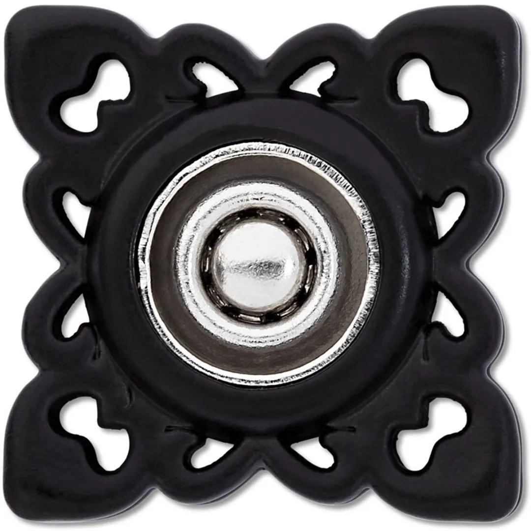 Prym Aannaaidrukknopen 21mm - Zwart - 2 Stuks