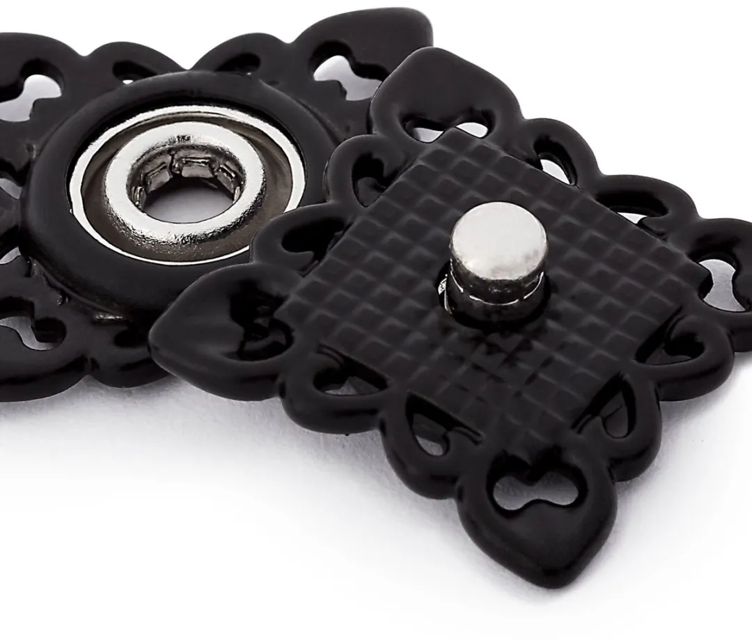 Prym Aannaaidrukknopen 21mm - Zwart - 2 Stuks