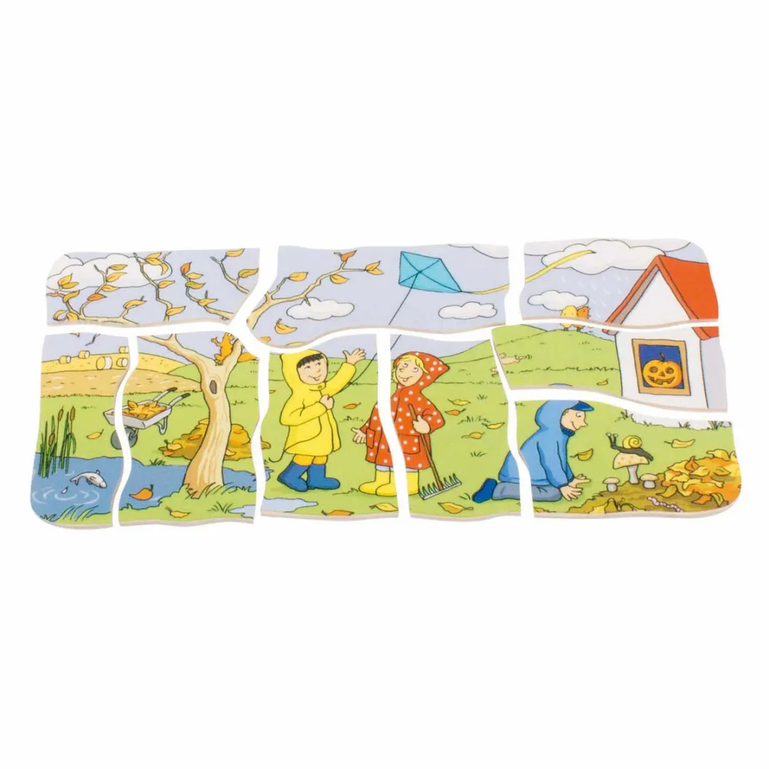 Beleduc Lagenpuzzel Vier Seizoenen 36 Stukjes