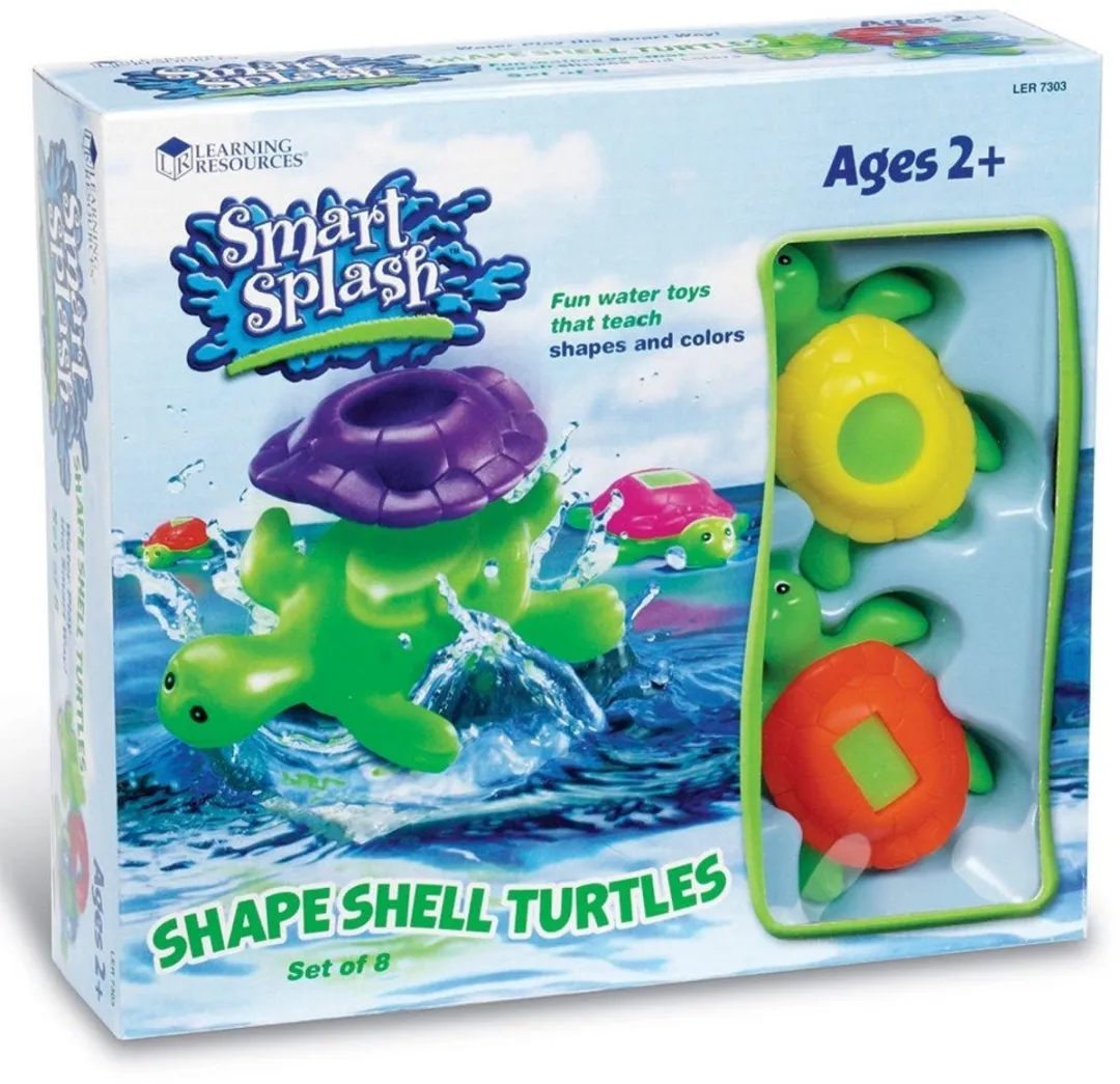 Learning Resources Smart Splash Schildpadden Vormen Kleuren - Multicolor