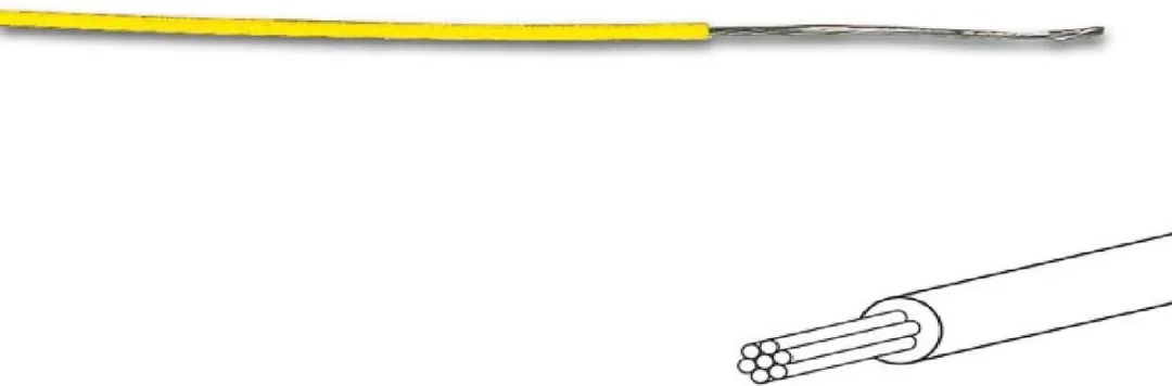 Velleman Montagedraad Ø1.4mm Geel