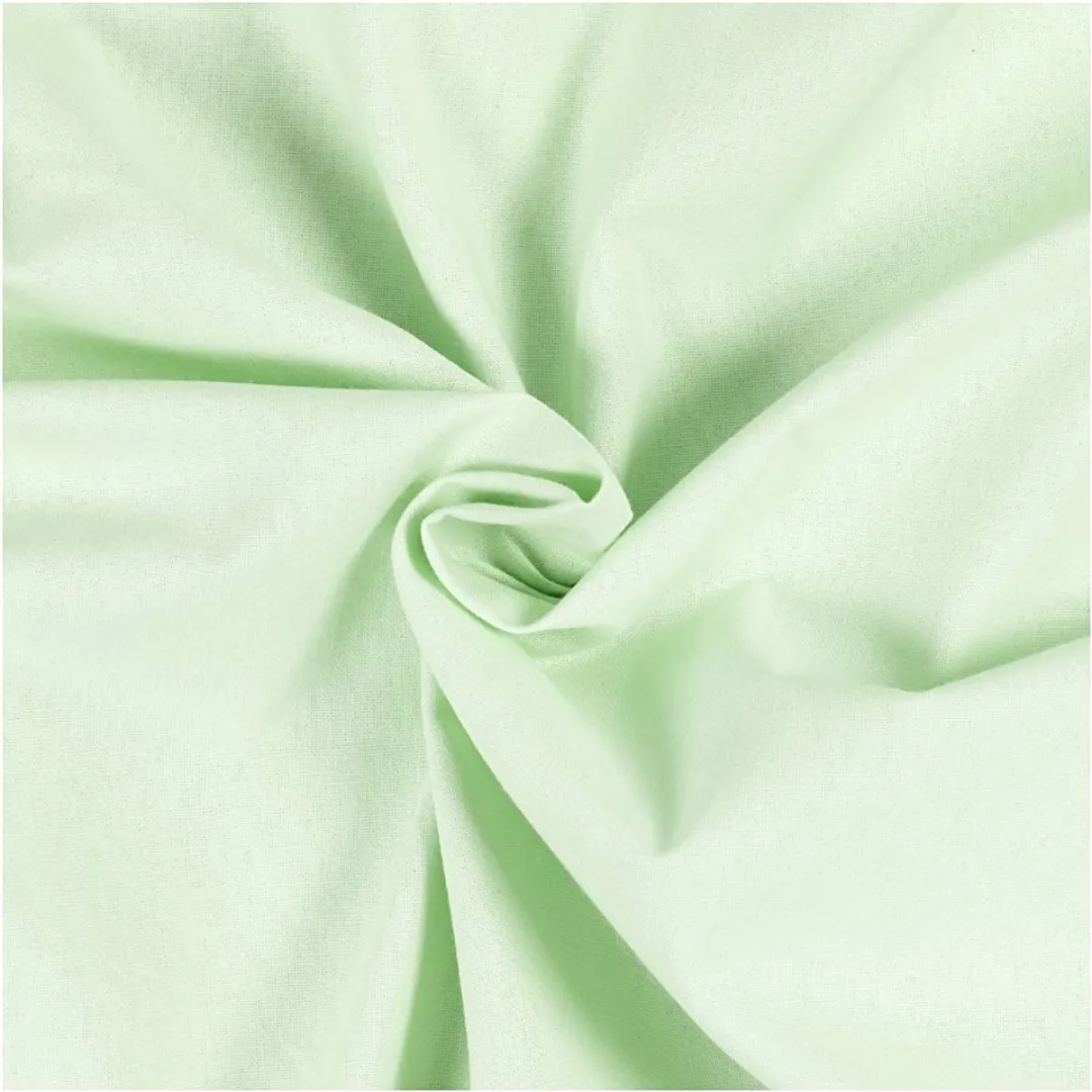 Creativ Company Unikleurige Stof Mintgroen 145cm - 10m
