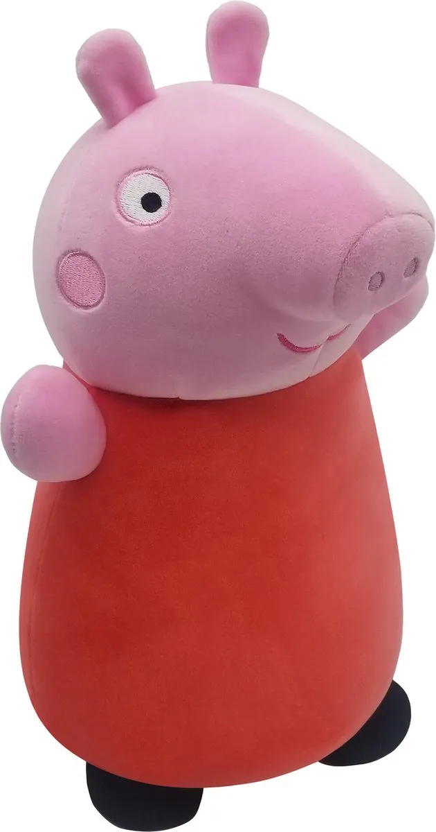 Squishmallows Peppa Pig Medium Plush 25cm - Multicolor