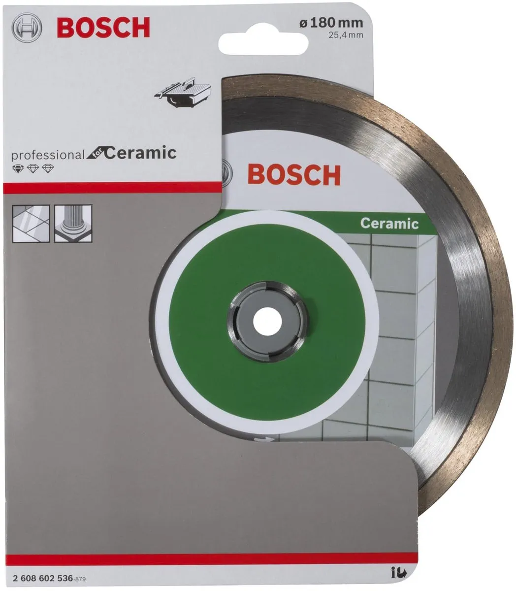 Bosch Diamantdoorslijpschijf Standard 180mm - Keramiek