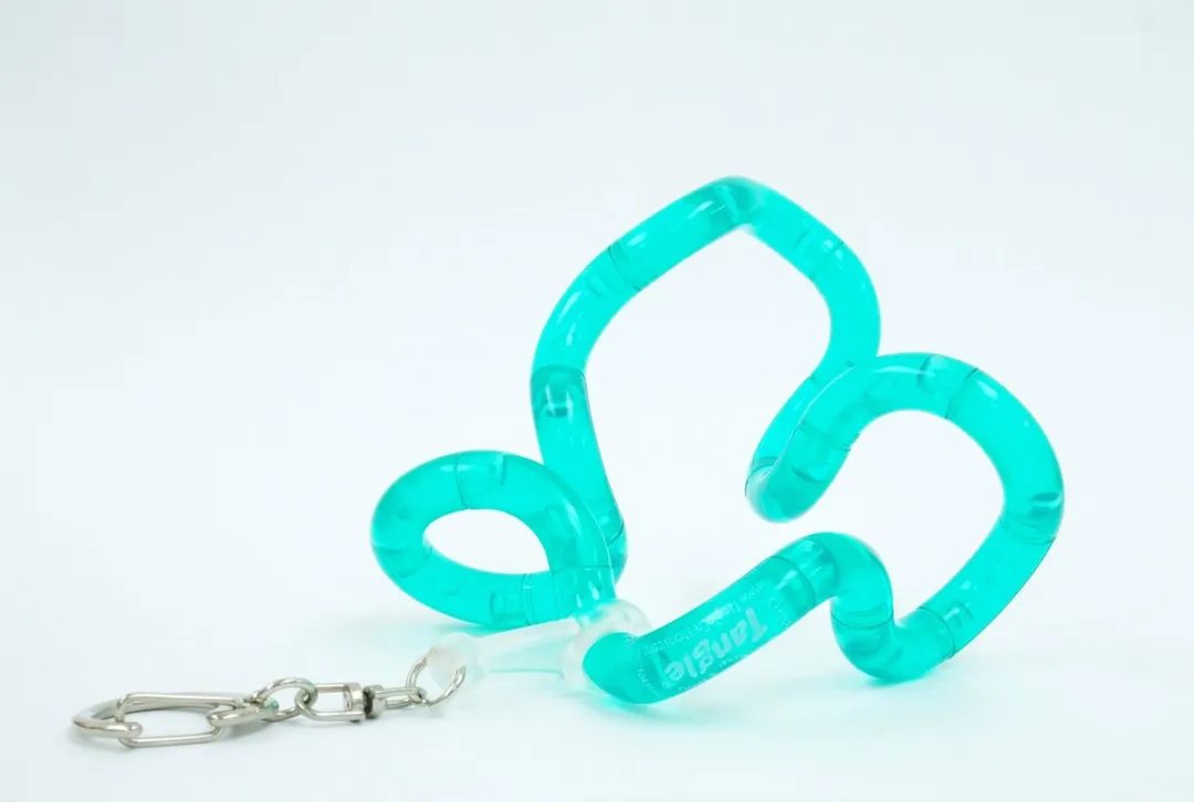 Tangle Toys Classics Junior Jelly Keychains - Mint