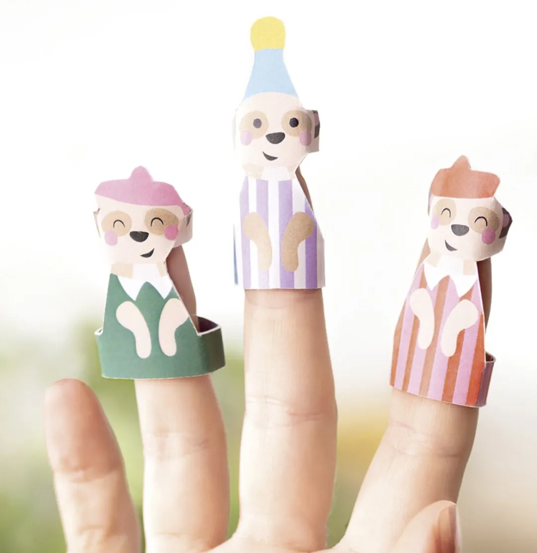 Folia Knutselpapierkoffer Wow Happiness Safari