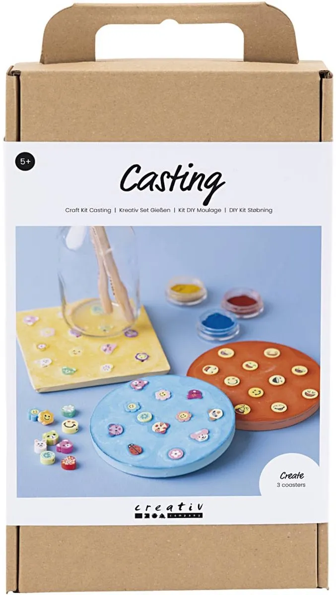 Creativ Company Hobbyset Gieten Tegels Onderzetters