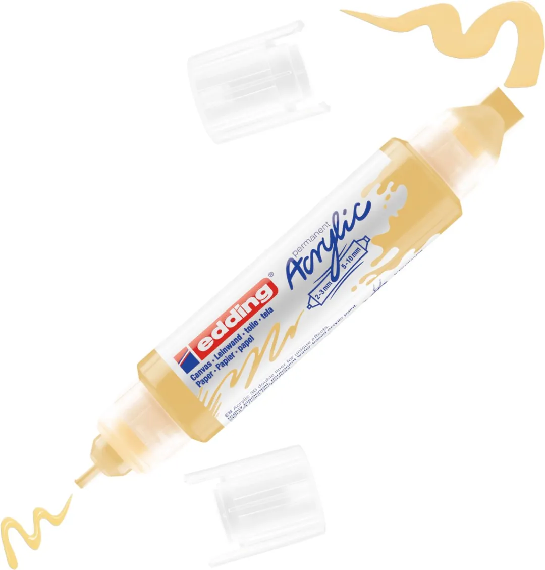 edding 5400 3D Double Liner Pastel Geel