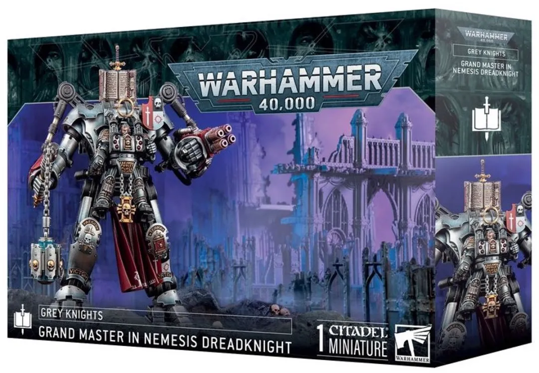 Games Workshop Warhammer 40K Grey Knights Grand Master Nemesis Dreadknight 57-05