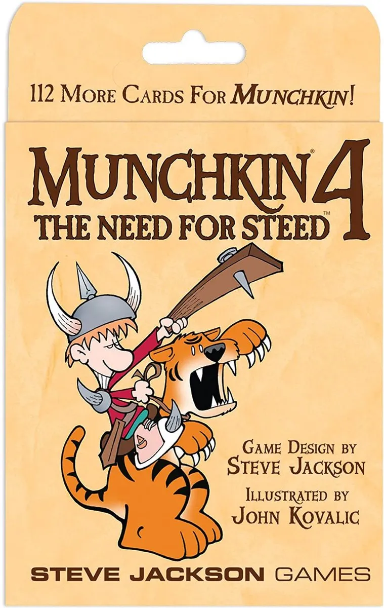 Steve Jackson Games Munchkin 4 The Need For Steed Uitbreiding