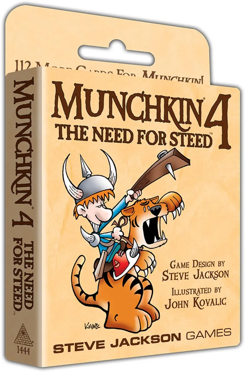 Steve Jackson Games Munchkin 4 The Need For Steed Uitbreiding