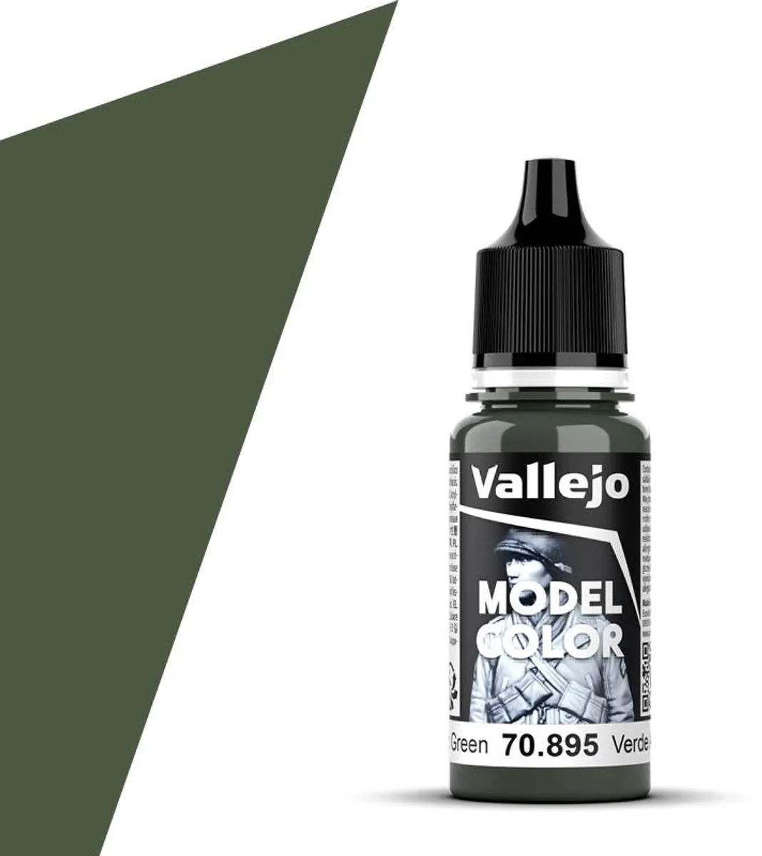 Vallejo Model Color Gunship Green Acrylverf 17ml