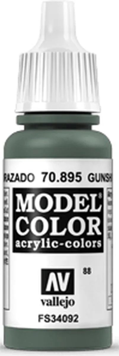 Vallejo Model Color Gunship Green Acrylverf 17ml