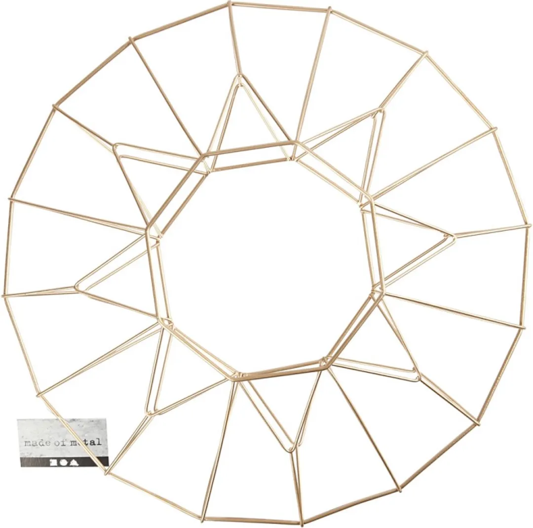 Creativ Company Metalen Hangende Bal 28cm - Koper