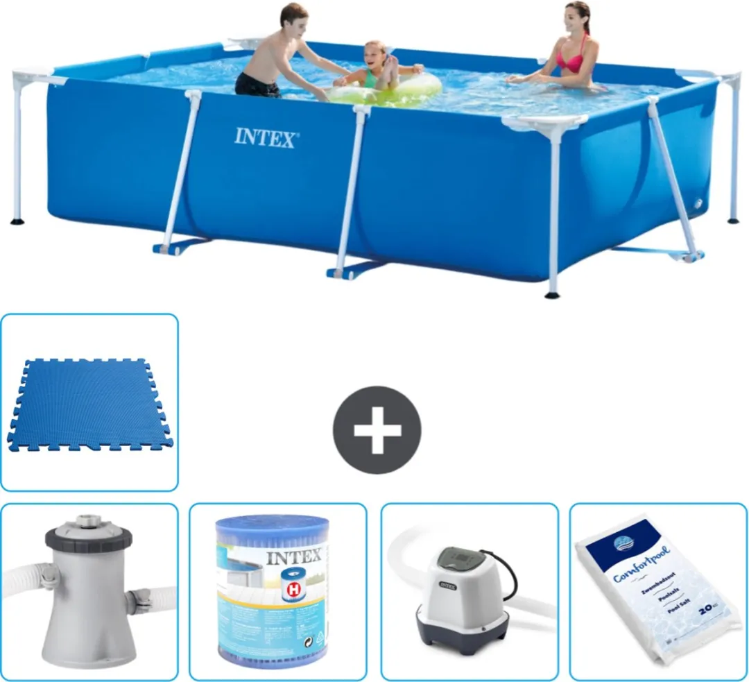 Intex Rechthoekig Frame Zwembad 300x200x75cm