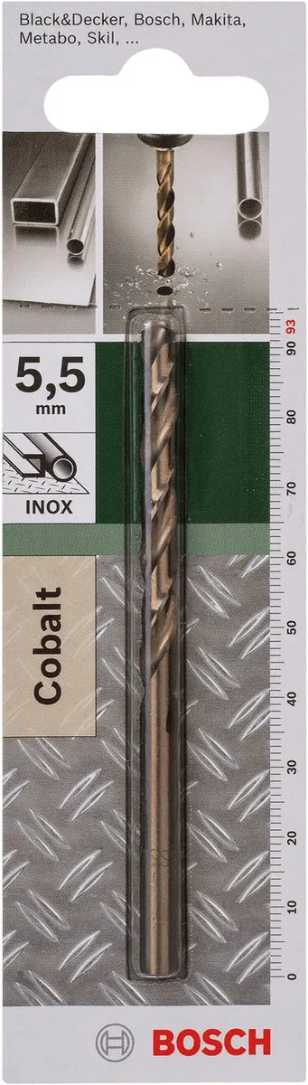 Bosch Metaalboren HSS-Co 5,5mm DIN 338 - 1 Stuk
