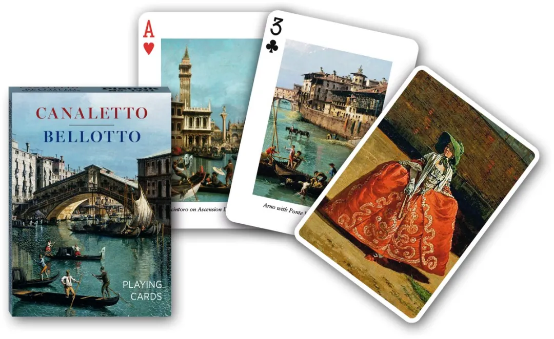 Piatnik Canaletto Bellotto Speelkaarten