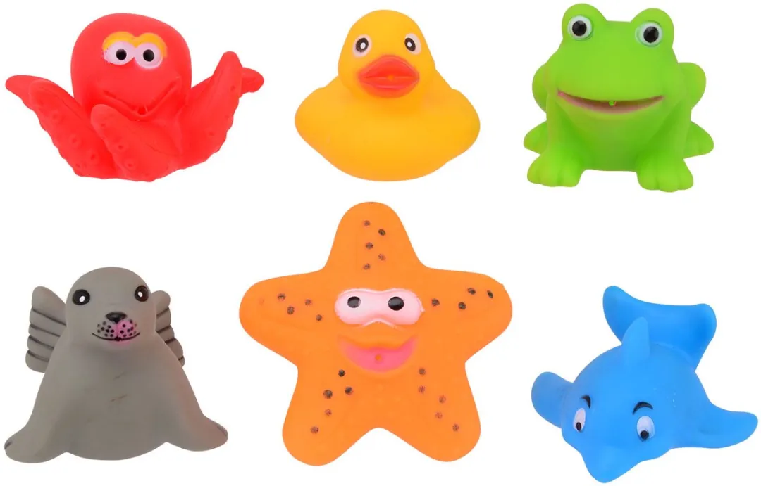 Johntoy Happy World Play 6 Badspeeltje 22274 - Multikleur