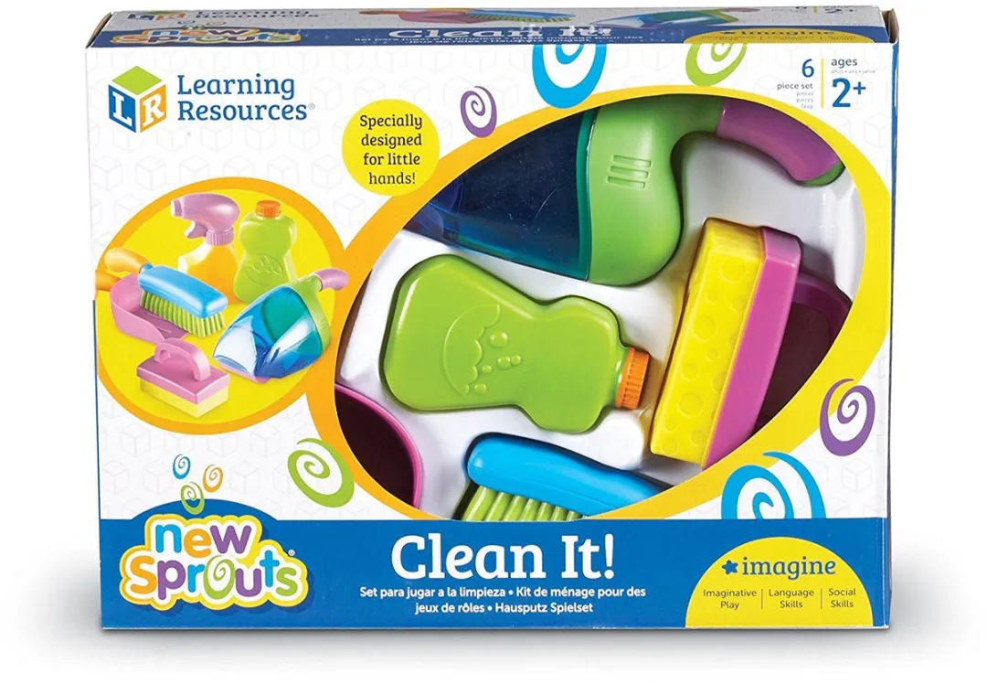 Learning Resources New Sprouts Schoonmaakset 6-delig - Multicolor