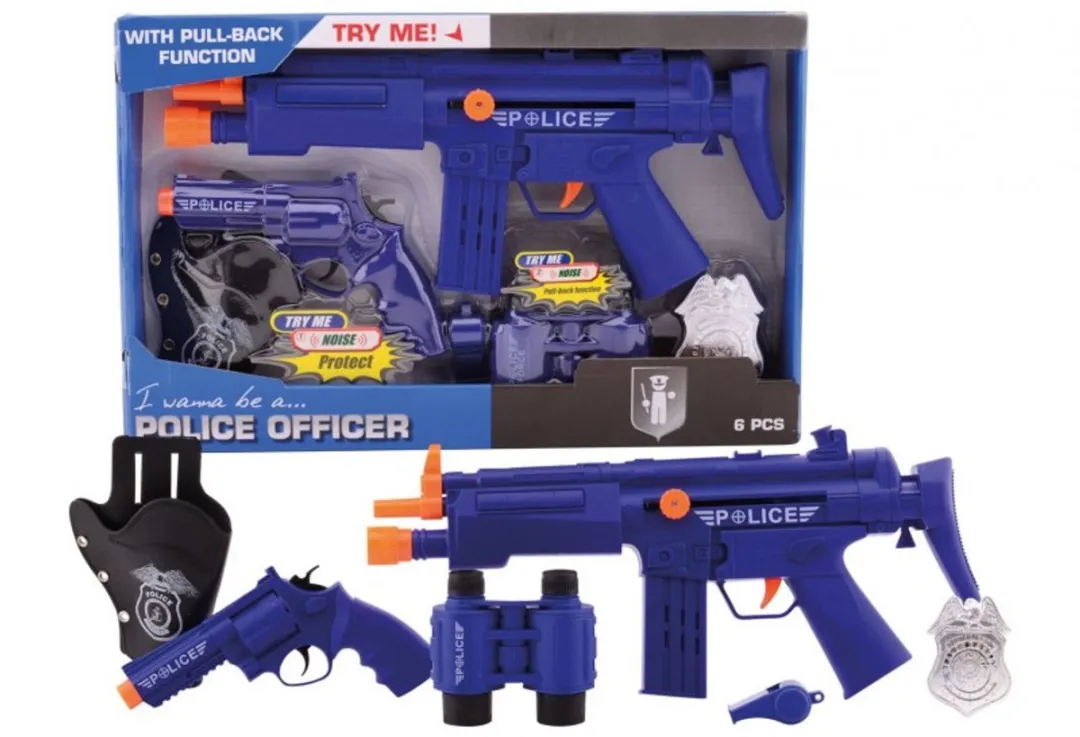 Johntoy Politie Speelset Blauw