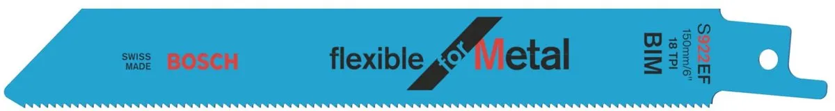 Bosch Reciprozaagblad S 922 EF Metaal - 25 Stuks - afbeelding 6 van 6