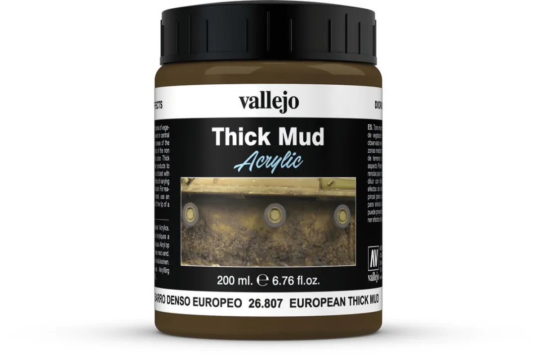 Vallejo European Mud 200ml - Multi